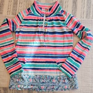 Lilly Pulitzer XS Striped Sweatshirt EUC